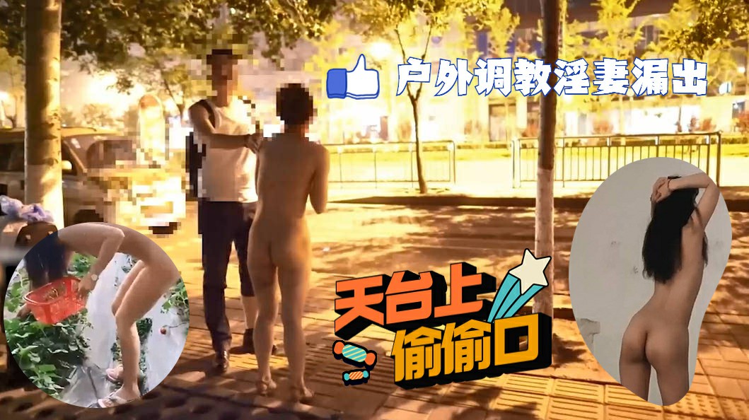 主题企划淫妻露出【小萌】大街天台口