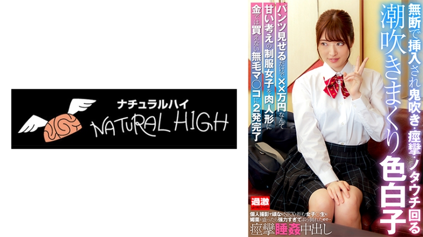 116NHDTB-87501 個人撮影で頑なに影像を拒む女子校生に媚●を盛ったら強力すぎてぶっ倒れたので…痙攣