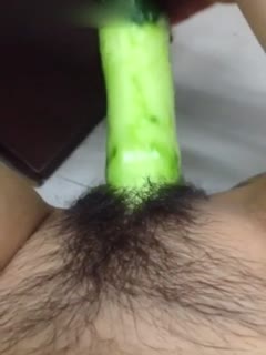 黄瓜给削成了道具